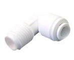 FORWATER Raccordo gomito attacco rapido tubo 1/4 filetto maschio 1/4