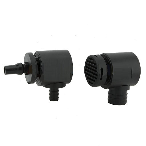 AGP New kit tracimazione carico/scarico marino Nero foro 46 completo di tubi