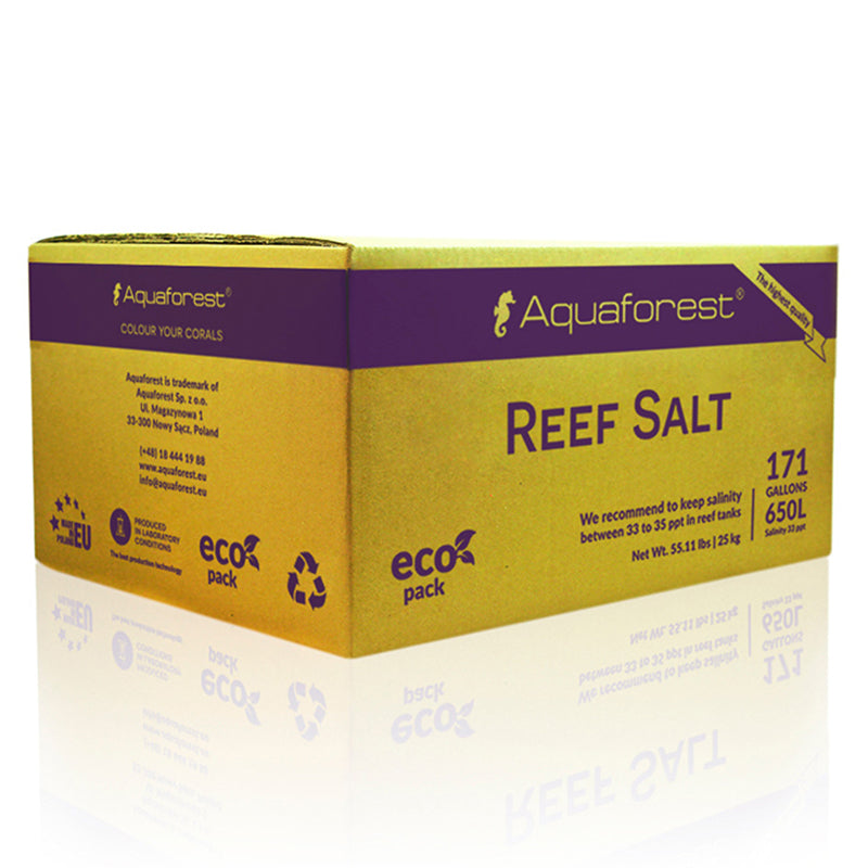 AQUAFOREST Reef salt cartone 25 kg