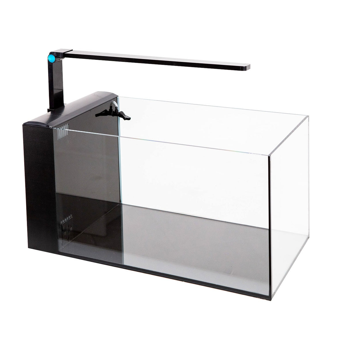 AQPET kubic 30 extrachiaro rear con filtro posteriore 30x30x30 (luce+pompa)
