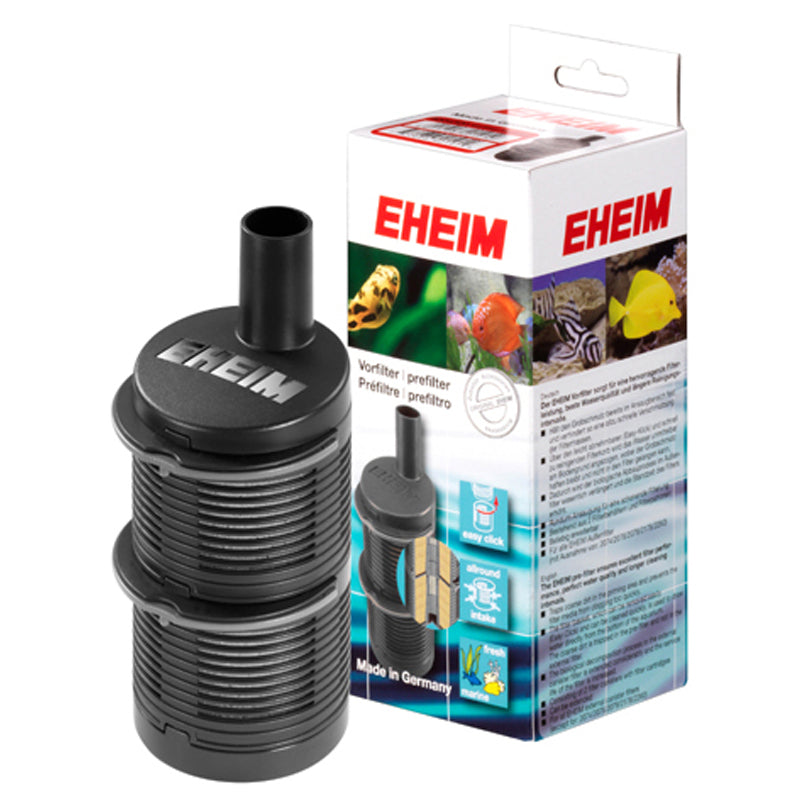 EHEIM - Prefiltro Antisporco per Filtri Esterni o Pompe, Utilizzo con tubi rigidi da 14/19mm