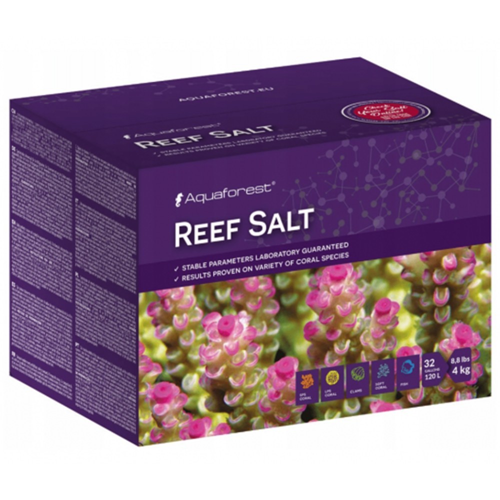 AQUAFOREST Reef salt 4 kg box