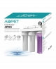 AQPET Impianto osmosi 50 galloni 4 stadi bicchieri 10 pro Osmosy 4 PRO