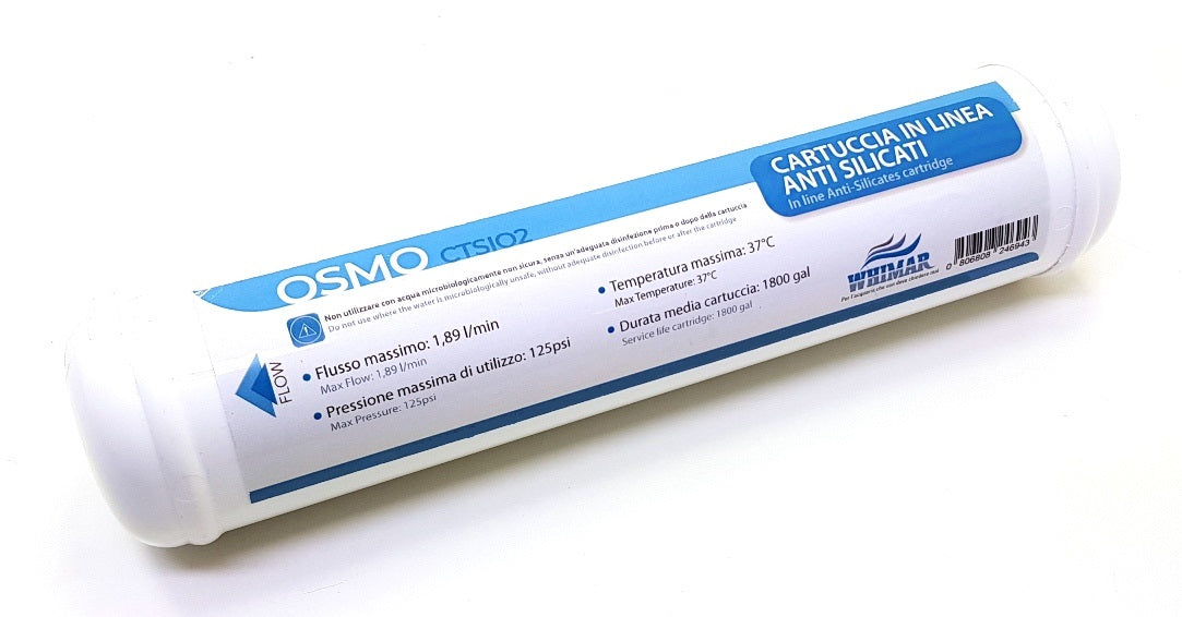 WHIMAR Osmo CTSIO2 - cartuccia in linea anti silicati