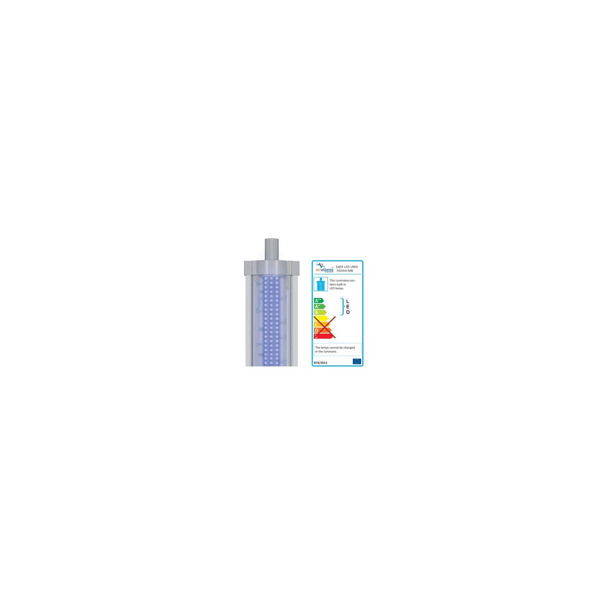 AQUATLANTIS  - Easy Led Deep Blu 1047 mm