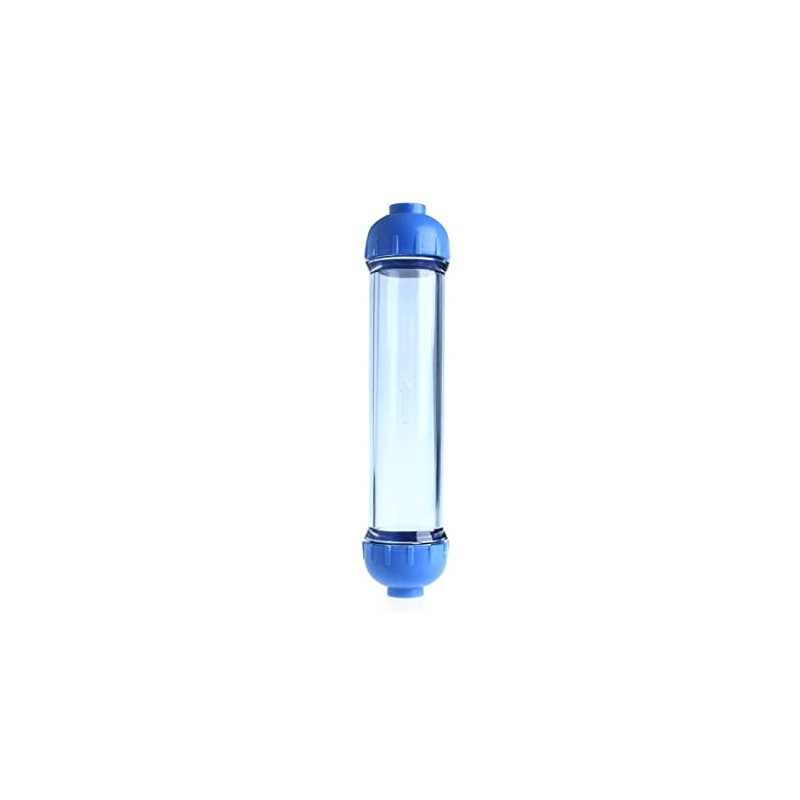 FORWATER Cartuccia silco250 vuota trasparente apribile completa di raccordi