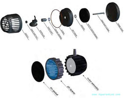 ECOTECH MARINE Wet -side magnet for MP40/20,plastic coated