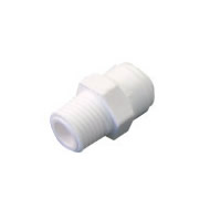 FORWATER Raccordo dritto filettato maschio 1/4" x tubo 3/8"
