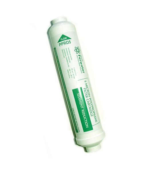 FORWATER Cartuccia sedimenti 5 mcr in linea PPR05