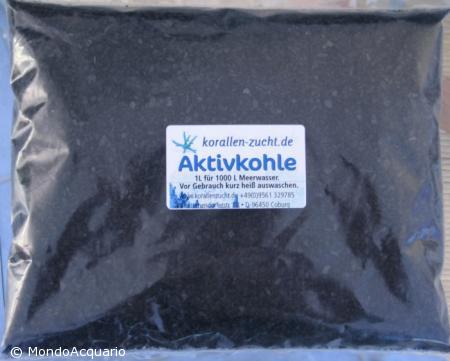 KORALLEN ZUCKT  Aktivkohle carbone attivo 1lt