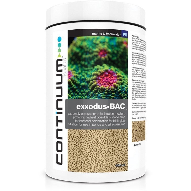 CONTINUUM Exxodus bac filtration medium 250 ml