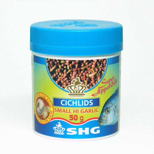 SHG Cichlids small hi garlic 50g