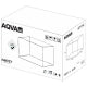 AQPET Acquario aqua 45 in vetro extrachiaro