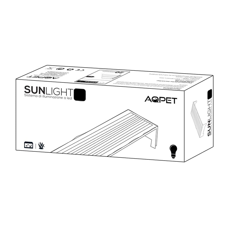 AQPET  Lampada Led Sunlight 50 in acrilico