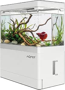 AQPET Acquario Hydo con dockstation Bianco 18 x 9,5 x 21 cm