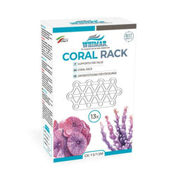 WHIMAR Coral rack CK 13M Taleario in acrilico a 13 postazioni con supporto magnetico